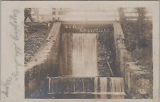 The Falls, Almonesson, New Jersey 1906 RPPC Photo Postcard picture