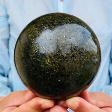 2000g Large Rare Olivine Peridot Green Crystals Gemstone Sphere Mineral Specimen picture