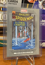 2023 Upper Deck Marvel Platinum Amazing Spider-man #33 Iconic Covers Card IC18 picture
