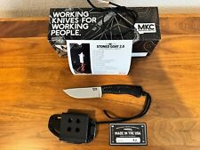 Montana Knife Company - MKC - Magnacut Stoned Goat 2.0 - Black - NIB Read All picture