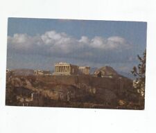 IN FLIGHT WITH TWA  ACROPOLIS ATHENS, GREECE   POSTCARD picture