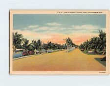 Postcard Las Olas Boulevard Fort Lauderdale Florida USA North America picture