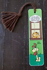 Vintage RARE 1978 Garfield And Odie Bookmark picture