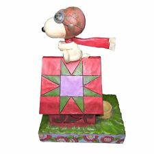 Peanuts Licensed Snoopy ‘The Flying Ace’ 4042375  Red Baron Figurine picture