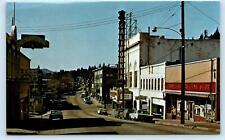 DUNSMUIR, CA ~ STREET SCENE~ California Theatre c1960s Siskiyou County Postcard picture