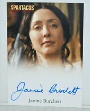 Spartacus Blood And Sand Janine Burchett As Domitia Signed Autograph Card picture