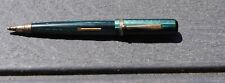 Vtg Treasure Mini Fountain Pen Pencil Combo Green Marbled  Untested picture