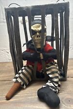Halloween Pirate Skeleton Animated Talking Light Up Decor Motion MagicPower 2007 picture