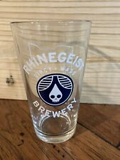 Rhinegeist Cincinnati Cincy Made Brewery 16oz Beer Glass picture