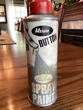 Vintage Marson Corp Gray Metal Primer Enamel Spray Paint Can Paper Label NEW picture