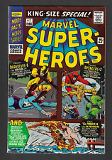 Marvel Super Heroes #1.....Marvel Comics 1966....One Shot....Fine+ OW/W Pages picture