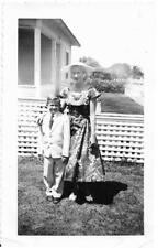 Vintage FOUND PHOTOGRAPH Black And White Original Snapshot 04 38 F picture