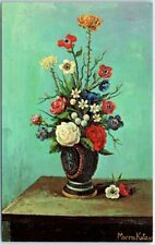 Postcard - Flower in Vase picture