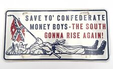 Vintage Civil War Soldier Vanity License Plate Tag NOS picture