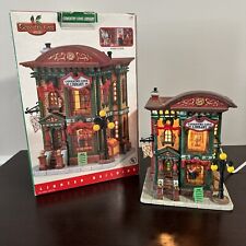 Lemax Coventry Cove Library Christmas Village Lighted Building 2010 Retired Box picture