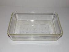 Vintage Westinghouse Clear Glass Refrigerator Baking Dish 10