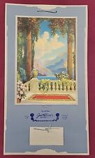 Antique Advertising Calendar 1929-Cove The Florist-Burlington, VT picture