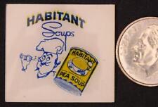 1940's-50's Habitat Soups Canada own now by Campbell's Matchbook Art Proof MBa1 picture