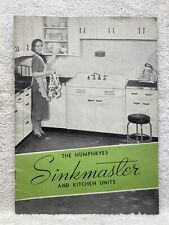 1930's 1940's 1950's The Humphryes Skinkmaster Kitchen Sink Cabinets Units  Vtg picture