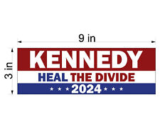 KENNEDY STICKER 2024 PRESIDENTIAL DECAL WINDOW BUMPER STICKER - HEAL THE DIVIDE picture
