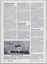 1948 Aviation Article - Idlewild Control Tower New York International Airport picture
