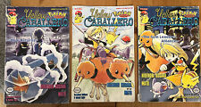 3 Issues Of Pokémon Yellow Caballero - Vintage Manga Comics - Nintendo Seal picture