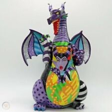 Disney Showcase~Romero Britto~Maleficent Dragon Figurine~4057163~New in Box~Rare picture