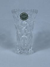 Lenox Fine Crystal Pinwheel Star Bud Vase Made in Czech Republic 4