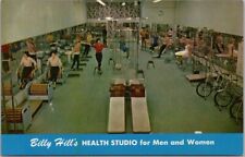 1960s MONTREAL, Canada Gym Advertising Postcard 