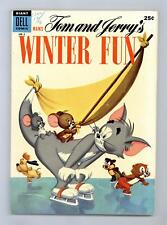 Dell Giant Tom and Jerry's Winter Fun #3 VG 4.0 1954 Low Grade picture