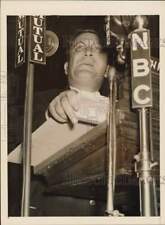 1940 Press Photo Wendell L. Willkie speaking at Herald Tribune Forum, New York picture