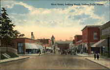 Lisbon Falls Maine ME Main St. 1900s-10s Postcard picture