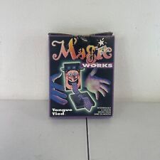 NEW 1995 Vintage TONGUE TIED Milton Bradley Magic Works Trick Tenyo Interest ... picture