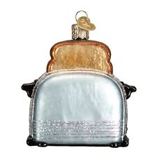 Old World Christmas Retro Toaster Glass Blown Ornament picture