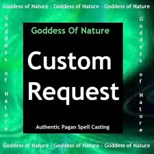 X3 Custom Request  Spell - Goddess of Nature - Pagan Magick Spell Triple Casting picture