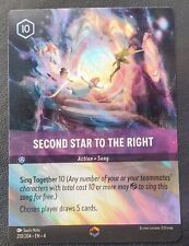 SECOND STAR TO THE RIGHT DISNEY LORCANA URSULA'S RETURN ENCHANTED FOIL #210/204 picture