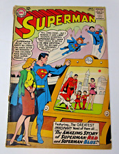 Superman #162 1963 [VG] 3rd App Zod, 1st Superman Red Blue Silver Age DC picture