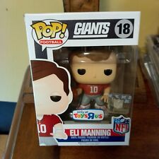Funko POP Eli Manning 18 Football NFL NY Giants Toys R Us Exclusive DAMAGED BOX picture