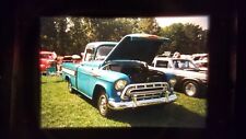 8810 35MM SLIDE Photo 57 CHEVY PICKUP BLUE LICKS 9/93 VINTAGE TRUCK picture