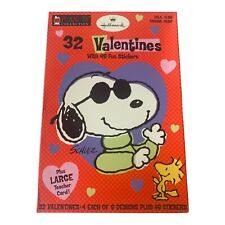 Vintage Hallmark Peanuts Collection 32 Snoopy Valentines Sealed NOS NEW Rare picture