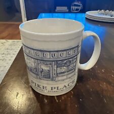 Starbucks 2007 Architectural Series Pike Place Seattle 1st Store Coffee Mug 18oz picture
