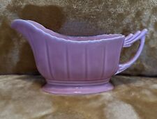 1940s W.S. George Pink Petalware Serving Gravy Dish. Vintage picture