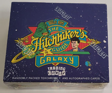 1994 THE HITCHHIKER'S GUIDE TO THE GALAXY Box 24 Packs Sealed New Case Fresh picture