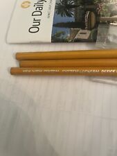 3 New York Central RR Vintage (1940’s) NEW #3 Pencils General office. picture