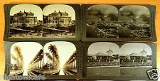 BRAZIL 5 Stereoviews 3D Social History Architecture Occupational Coffee Drying picture