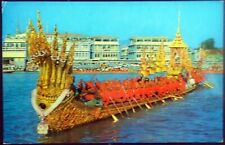 The Nakaraj Barge in a Procession, City in Background, Bangkok, Thailand picture