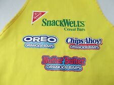 vtg Nabisco apron cookie advertising SnackWells Oreo Chips Ahoy Nutter Butter picture
