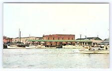 Vintage Postcard Maryland, The Marina, Crisfield, M.D. c1960 picture