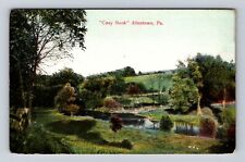 Allentown PA- Pennsylvania, Cosy Nook, Antique, Vintage Souvenir Postcard picture