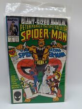 SPECTACULAR SPIDER-MAN ANNUAL #7 Marvel 1987 Giant-Sized Peter Parker picture